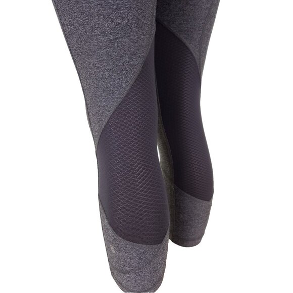 Lululemon Pace Rival Crop Size 6 Heathered Black Deep Coal Boom Juice - Picture 3 of 7